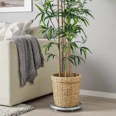 IKEA - VALLMOFRÖN Übertopf, Seegras, 24 cm