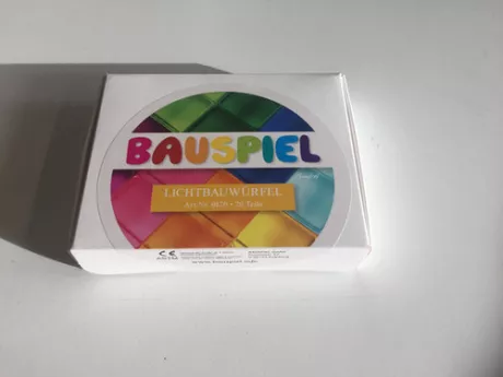 Bauspiel Acrylwürfel 20 teilig im Karton | Mikiz Toy & Treasure