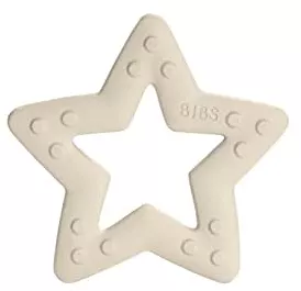 BIBS Baby Bitie Star Teether BPA Free Food Grade Thermoplastic Polyurethane Ivory : Amazon.de: Baby Products