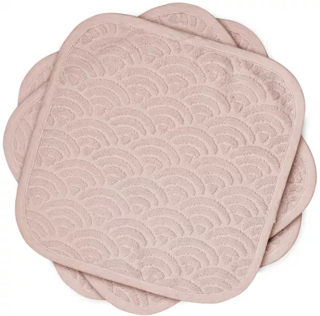 Cam Cam Waschlappen „Dusty Rose“, 30x30cm, 3er-Set, GOTS