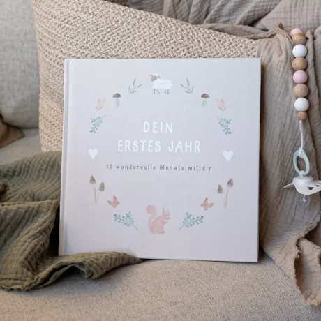Babytagebuch in zauberhaftem Design | mintkind
