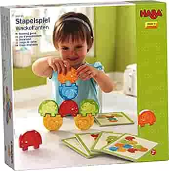 HABA 300145 Stapelspiel Wackelfanten: Amazon.de: Spielzeug