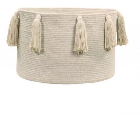 Lorena Canals Aufbewahrungskorb Tassels Natur
