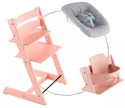 Stokke® TRIPP TRAPP® Bundle Treppenhochstuhl inkl. Newbornset & Babyset online kaufen | baby-walz