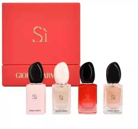 giorgio armani si miniatures set 4x7ml | ezebra.de - internetdrogerie, onlinedrogerie, shop, billige kosmetika
