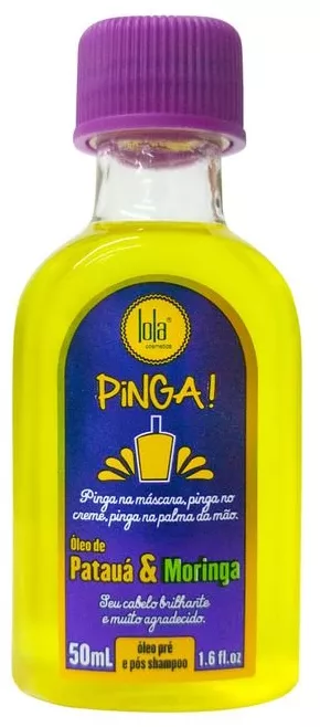Óleos ou creme de pentear Lola Cosméticos cacheado