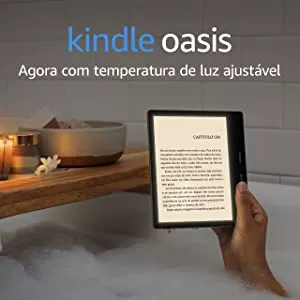 Kindle Oasis 32GB - Agora com temperatura de luz ajustável - Cor Grafite| Amazon.com.br