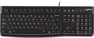 Teclado com fio USB Logitech K120 Resistente à Respingos e Layout ABNT2 | Amazon.com.br
