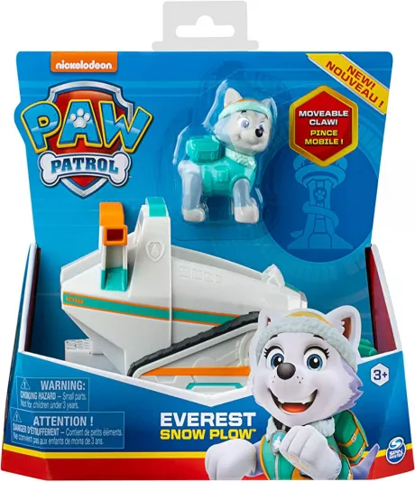 Paw Patrol Schneefahrzeug mit Everest-Figur
