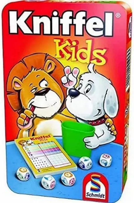 Schmidt Spiele 51245 Kniffel Kids, Bring mich mit Spiel in der Metalldose: Amazon.de: Spielzeug