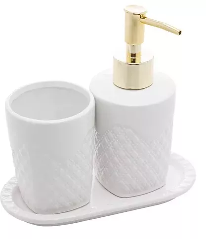 Saboneteira e Porta Escovas