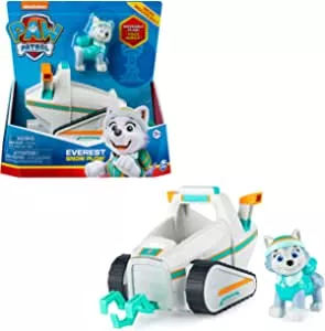 Paw Patrol Snow vehicle with Everest Figure (Basic Vehicle/Base Vehicle): Amazon.de: Toys