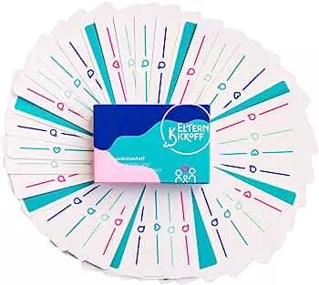 Parents Kickoff I Card Game for Expectant and New Parents I Questions about Family, Parentship and Education I Gift for Expectant Parents, Mum to Be Expectant, Baby Shower and Baby Shower : Amazon.de: Toys