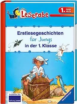 Erstlesegeschichten für Jungs in der 1. Klasse - Leserabe 1. Klasse - Erstlesebuch für Kinder ab 6 Jahren: Piratengeschichten; Geisteralarm! Lustige ... Mit Leserätsel (Leserabe - Sonderausgaben) : Klein, Martin, Leopé, Voigt, Silke, Leopé: Amazon.de: Books