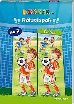 Kicker-Rätselspaß. Fußball: Rätseln für Kinder ab 7 Jahren : Lohr, Stefan: Amazon.de: Books