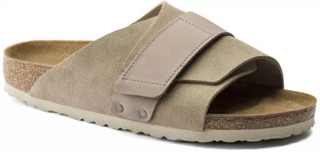 Birkenstock | Kyoto Nubukleder/Veloursleder Taupe