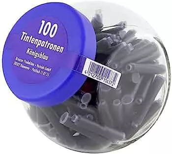 Kreuzer 156372 Tintenpatrone, königsblau : Amazon.de: Bürobedarf & Schreibwaren