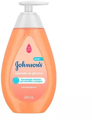 Sabonete líquido para bebê de glicerina Johnson's Baby 400mL | MercadoLivre