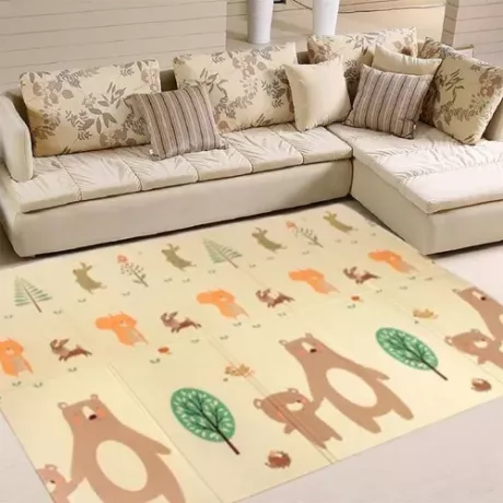 Tapete Térmico Infantil Dupla Face Impermeável 2m X 1,5m | Frete grátis