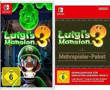 Nintendo Luigi's Mansion 3 [Nintendo Switch] + Mehrspieler-Paket [Switch Download Code] : Amazon.de: Games