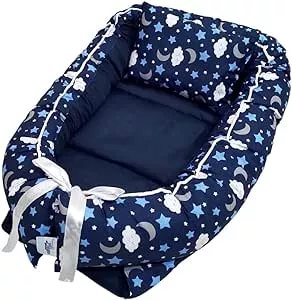 Ninho Redutor de Berço Bebê Constelação Azul Marinho 2 Peças | Amazon.com.br