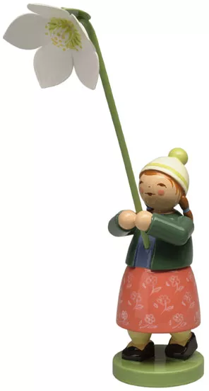 Wendt und Kühn Blumenkinder: Blumenmädchen mit Christrose - Wendt und Kühn