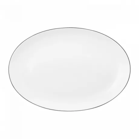 Lido Platte oval 35 cm Black Line – Seltmann Weiden Shop