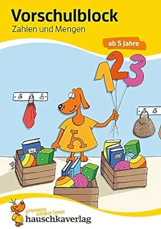 Vorschule Übungsheft ab 5 Jahre für Junge und Mädchen. Vorschulblock - Zahlen und Mengen: Förderung mit Freude (Übungshefte und -blöcke für Kindergarten und Vorschule, Band 627) : Ulrike Maier, Dengl, Sabine: Amazon.de: Bücher