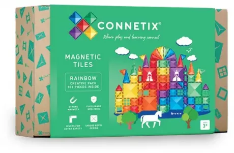 Connetix Rainbow Creative Pack - 102-tlg. Magnetbaukasten