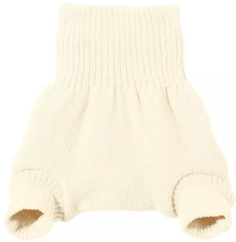 Disana Wollwindelhose doppellagig Bio Merinowolle natur, Gr.50/56