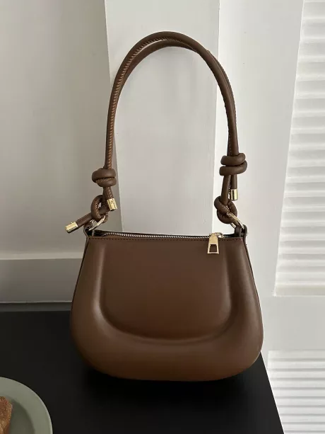 Novo Mulheres Mini Bolsas De Ombro Simples Cor Sólida Versátil Pequeno Saco De Novidades
