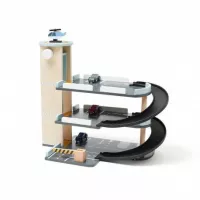 Kids Concept Parkgarage mit Zubeh aus Holz