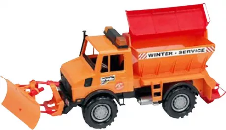 Bruder Unimog Winterdienst Fertigmodell Nutzfahrzeug Modell | voelkner