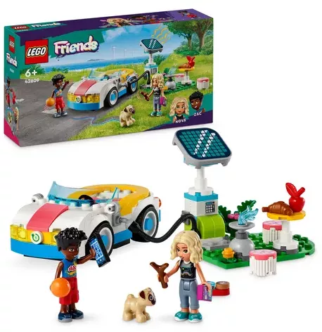 LEGO Friends 42609 E-Auto mit Ladestation online bestellen | MÜLLER