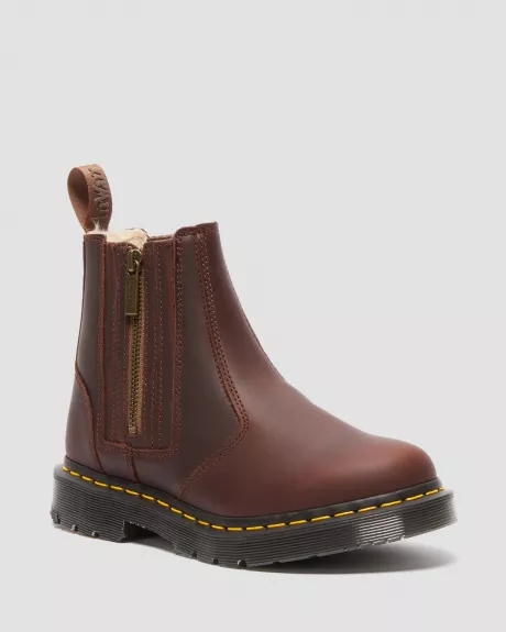 2976 Alyson DM's Wintergrip Chelsea Boots in Braun | Dr. Martens
