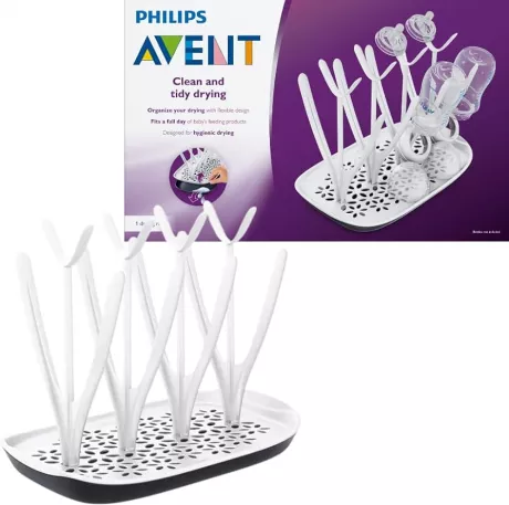 Philips Avent Drying Rack Drying stand single white/blue : Amazon.de: Baby Products