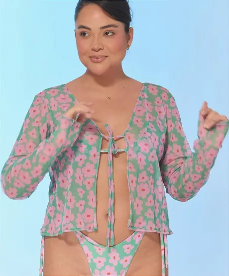 blusa bia green candy