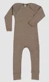 Baby Overall ohne Füße aus Merinowolle