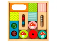 Entdeckerbausteine Holzbausteine, 13-teilig