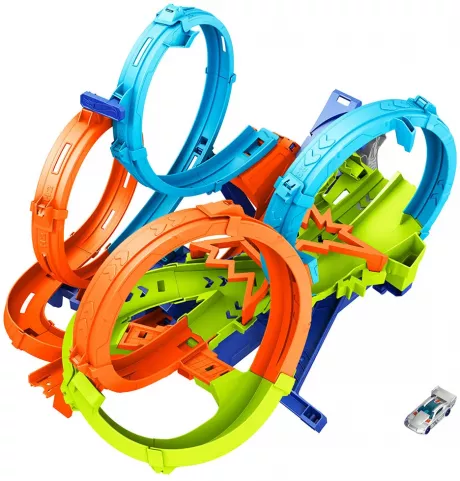 Hot wheels Aktion Neu 4 Schleife Absturz Aus | Kidinn