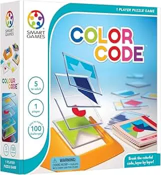 Smart Games - Colour Code, Puzzle Game with 100 Challenges, 5+ Years, Dimensions: 24 x 6.3 x 24 cm (L x W x H): Amazon.de: Toys