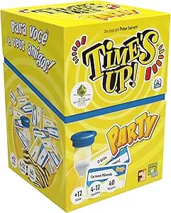 Galápagos, Time’s Up! Party, Jogo de cartas para Amigos, 4 a 12 jogadores, 40 minutos por partida | Amazon.com.br