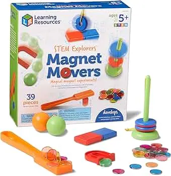 Learning Resources STEM Explorers, Homeschool, Magnet Movers, 39 Pieces, STEM Certified, Ages 5+, Science - Amazon Canada