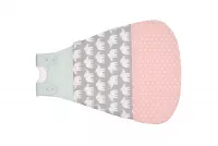 Baby Schlafsack ELEFANT MINT ROSA | Babytextilien online kaufen | ullenboom-baby.de