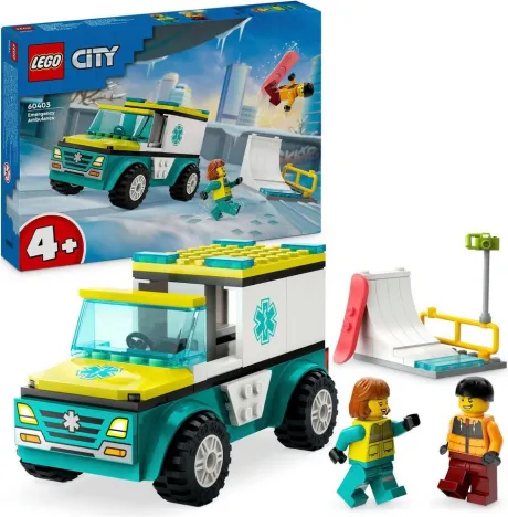 LEGO® Rettungswagen und Snowboarder (60403)