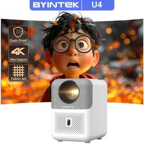BYINTEK LOVE U4 Smart Mini Projetor de Home Theater