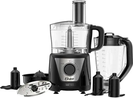 Multiprocessador de Alimentos Black 7 em 1 Oster - POLISHOP