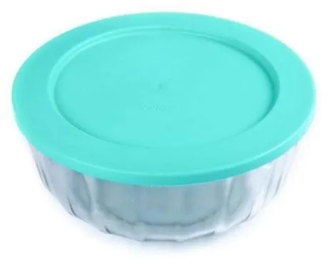 Saladeira De Vidro Vitazza 2,400l Com Tampa Plástica 1270 Cor Transparente | MercadoLivre