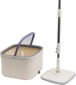 Simplo - Mop Giratório Água Nova com Balde e Esfregão : Amazon.com.br: Casa
