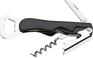 Brinox - Saca Rolhas/Abridor de Garrafas Acessórios de Vinho - Preto : Amazon.com.br: Cozinha